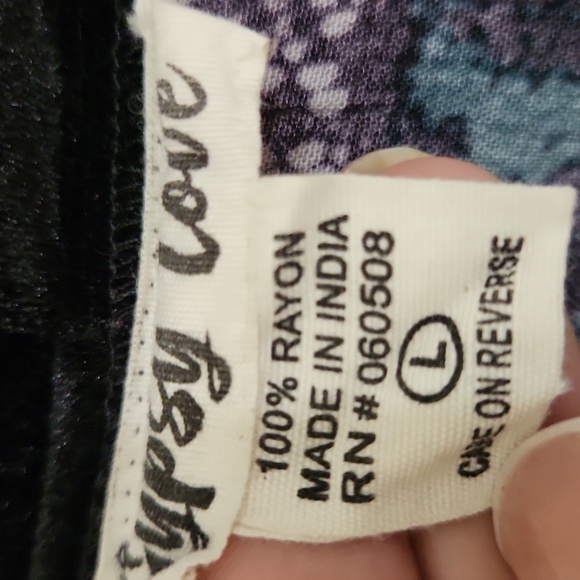 Boutique Kimono Cardigan Snake print velvet trim  Bohemian retro festival  party - Picture 7 of 8